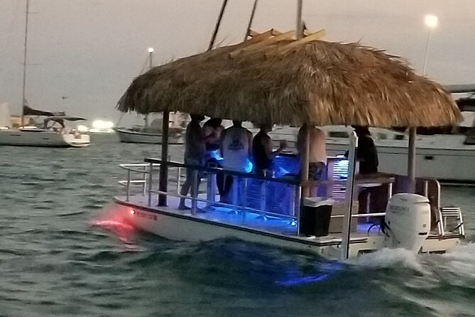 2-Hour Private Sunset Cruise on a Tiki Bar Boat in Key West - Customer and Captain Feedback