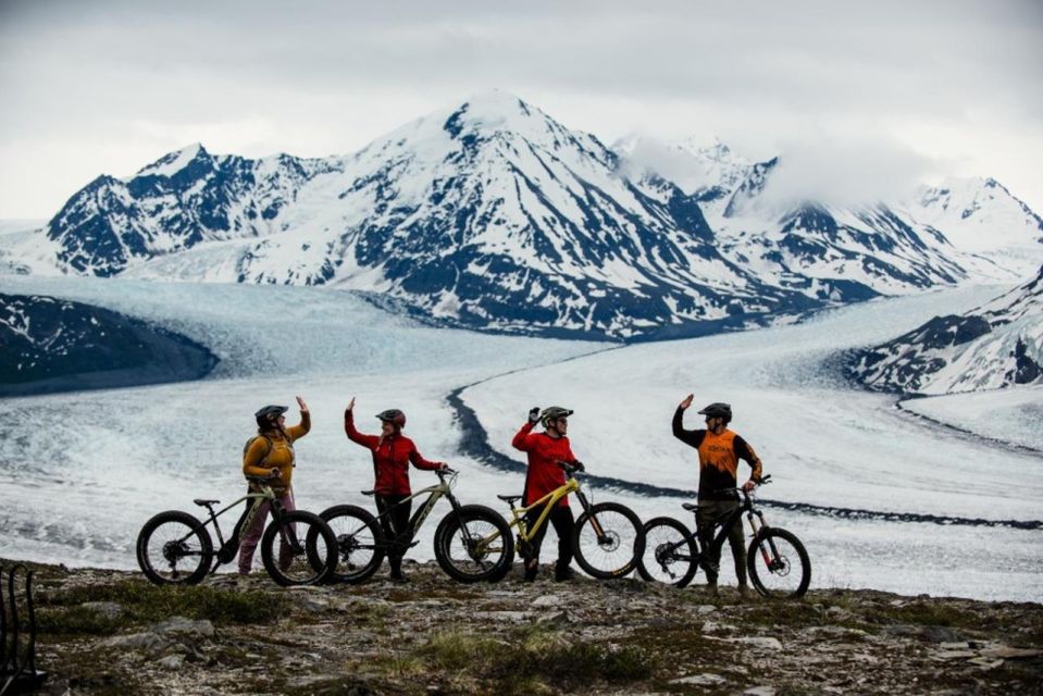 Anchorage: Heli E-Biking Adventure - E-Mountain Bikes Features