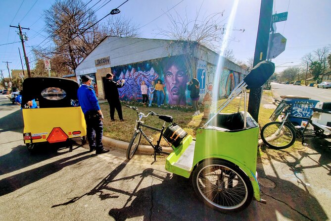 Austin Mural Selfie Tour by Pedicab - Pickup and Meeting Points