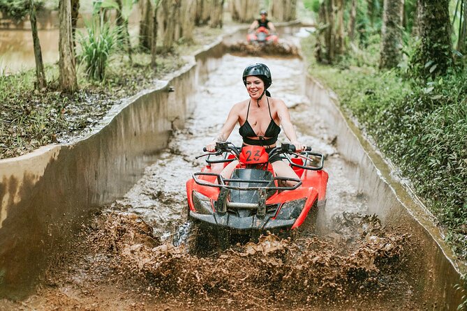 Bali Quad Bike by Waterfall Gorilla Cave With Ubud Tour Option - Waterfall Gorilla Cave Exploration