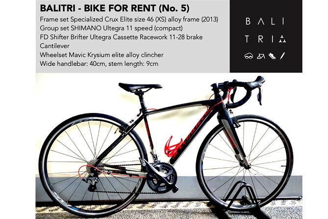 Bali Road Bike Hire / Rent - Road Bike Rental Pricing in Bali