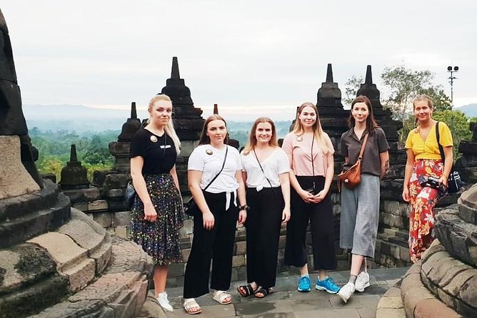 Borobudur Sunrise From Setumbu Hill , Merapi Volcano & Prambanan Full Day Tour - Transportation and Temple Experiences