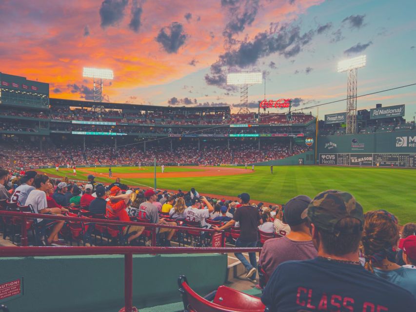 Boston: Boston Red Sox Baseball Game Ticket at Fenway Park - Game Experience Description