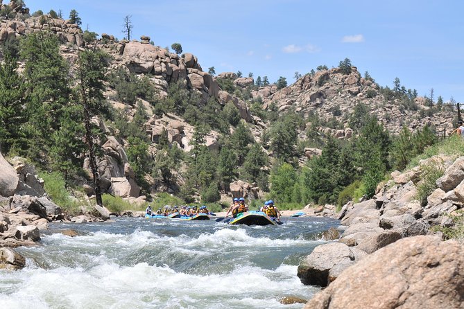 Browns Canyon Intermediate Rafting Trip Half Day - Booking Details