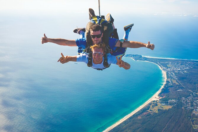 Byron Bay Tandem Sky Dive - Inclusions