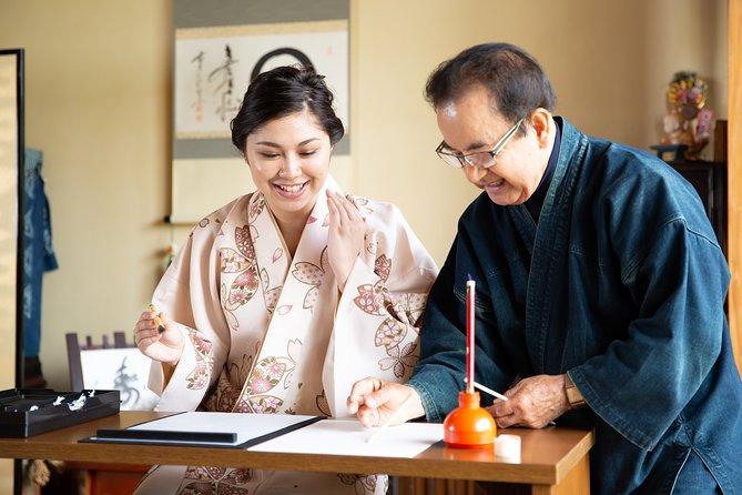 Calligraphy Experience With Simple Kimono in Okinawa - Age and Participation