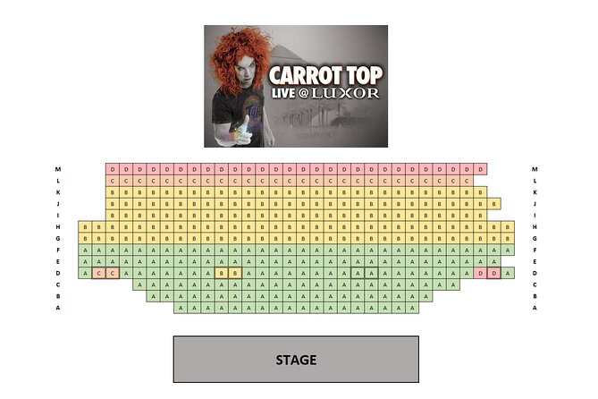 Carrot Top at the Luxor Hotel and Casino - Show Highlights