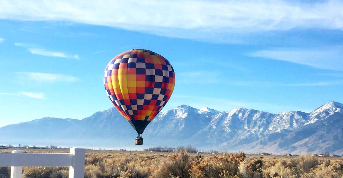 Carson City: Hot Air Balloon Flight - Full Description of Experience