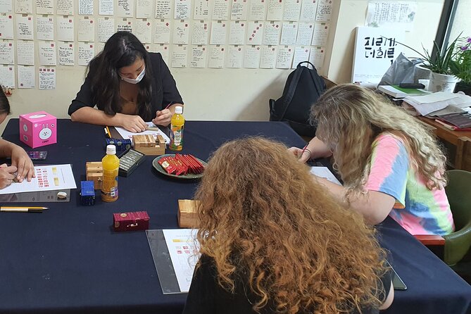 Carving a Korean Stone Seal With a Craftswoman in Insadong - Personalizing Your Seal Design