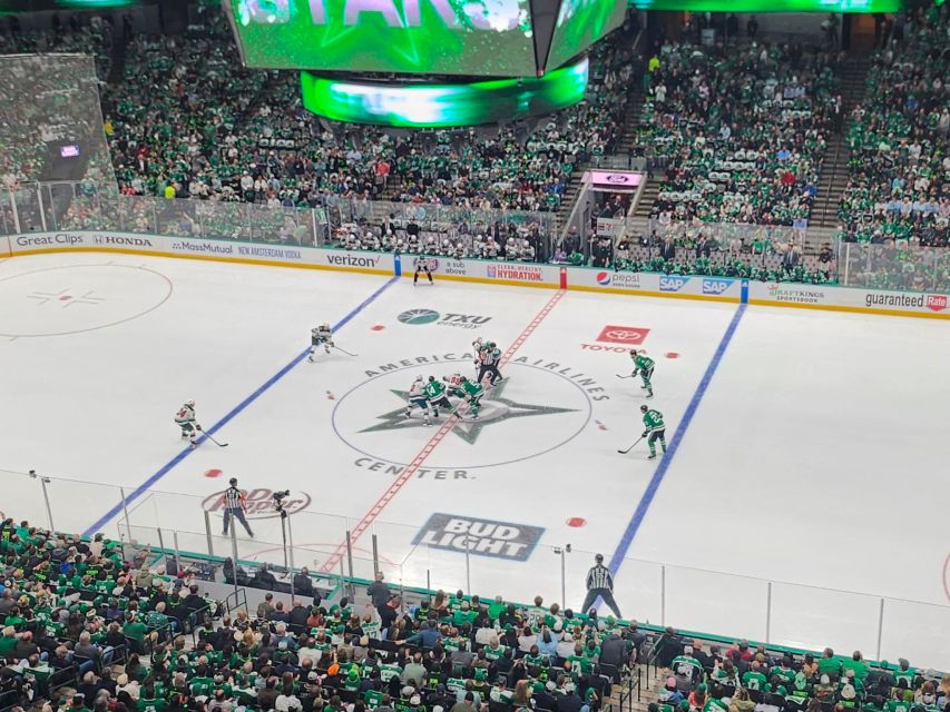 Dallas: Dallas Stars NHL Ice Hockey Game Ticket - Experience Highlights