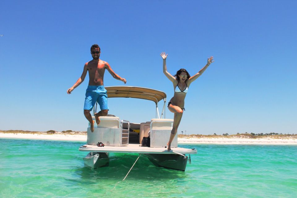 Destin: 4-Hour Self-Driving Pontoon Rental - Full Description