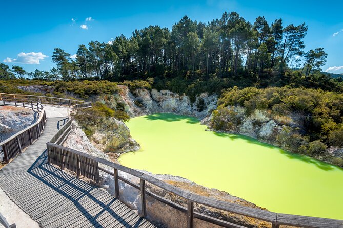 Devils Bath Experience - Private Tour to Wai-O-Tapu & Lake Taupo - Transportation Details