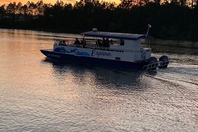 Dolphin and Nature Sunset Cruise From Orange Beach - Catamaran Navigation Details