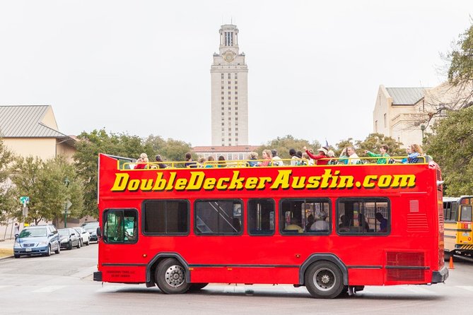 Double Decker Austin Single Loop Sightseeing Tour - Additional Information
