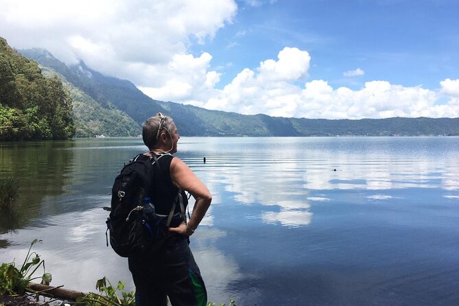 Down Hill Jungle Trek With Traditional Boat on the Lake Batur - Downhill Adventure With Scenic Views