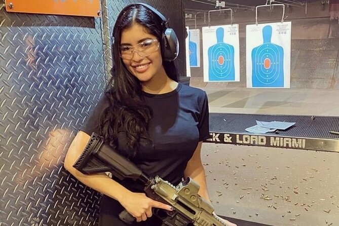 Exotic Indoor Firearm Experience in Miami - Safety Gear and Instructions