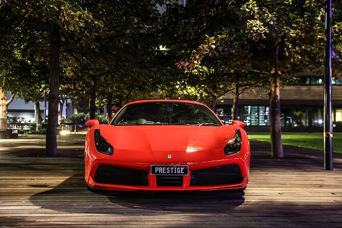 Ferrari 488 GTB Luxury Car Hire Melbourne Supercar Rental - Meeting and Pickup