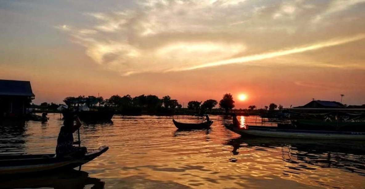 Floating Village and Tonlé Sap Sunset Tour - Experience Highlights