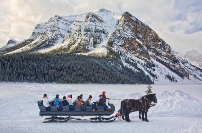 From Banff: Johnston Canyon and Lake Louise Tour