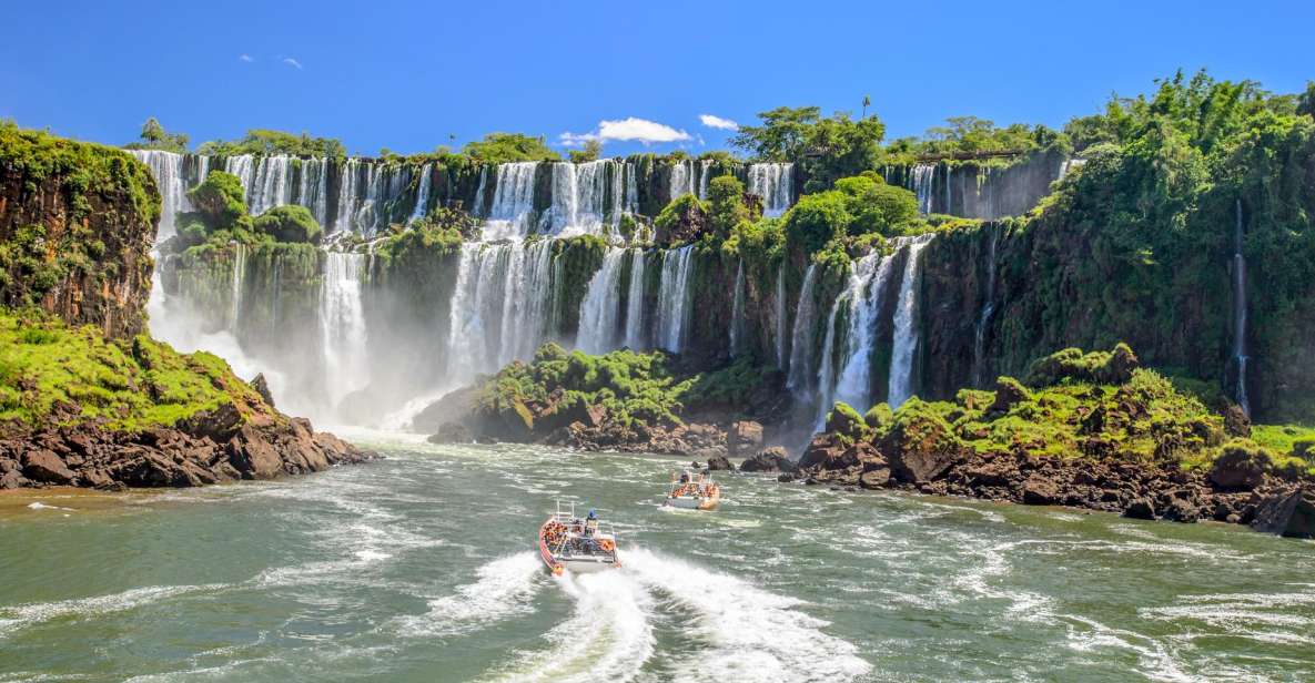 From Foz Do Iguaçu: Argentinian Iguazu Falls With Boat Ride - Boat Ride and Falls Viewing