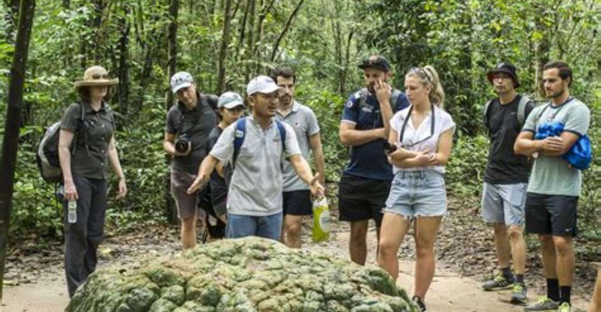 From Ho Chi Minh: Explore Cu Chi Tunnels Half Day Tour - Small Group Experience Highlights
