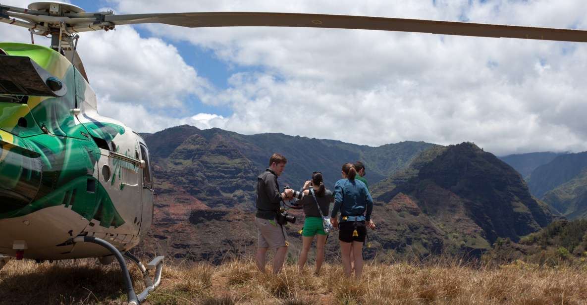 From Lihue: Experience Kauai on a Panoramic Helicopter Tour - Tour Description