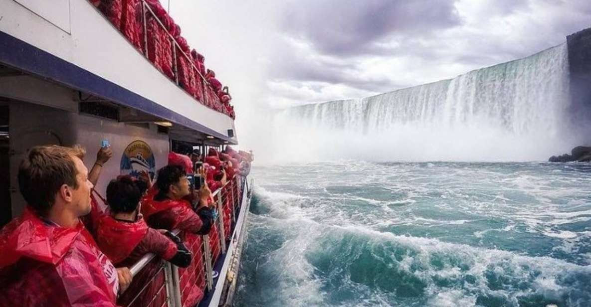 From Mississauga:Niagara Falls Day Tours With Boat and Lunch - Important Information
