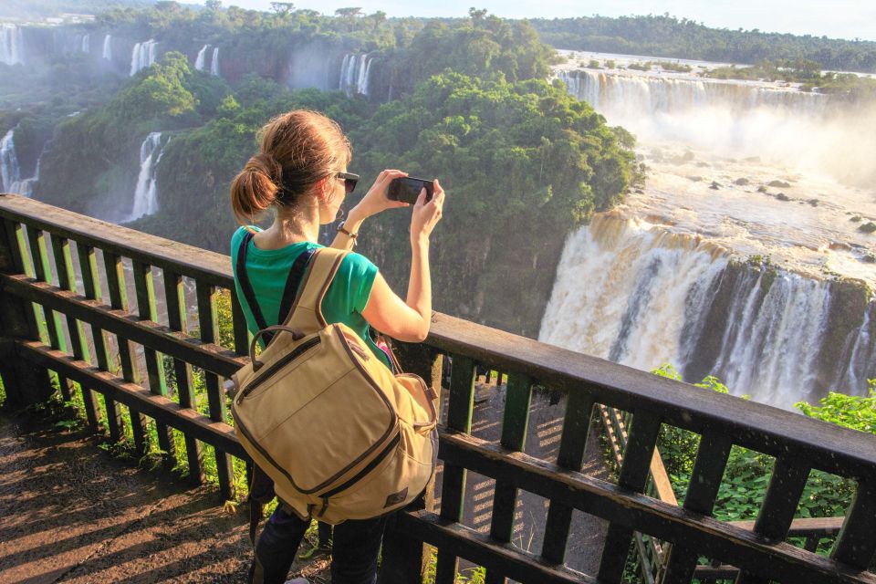 From Puerto Iguazu: Brazilian Side of the Falls With Ticket - Tour Description