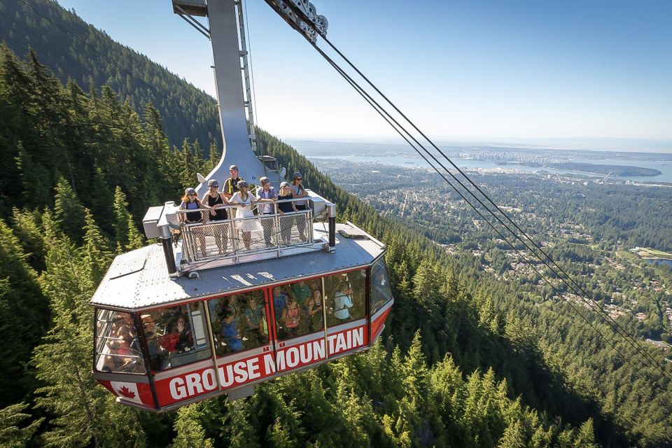From Vancouver: Capilano Suspension Bridge & Grouse Mountain - Inclusions