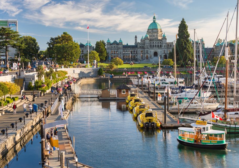 From Vancouver: Full-Day Victoria & Butchart Gardens Tour - Meeting Point and Price Details