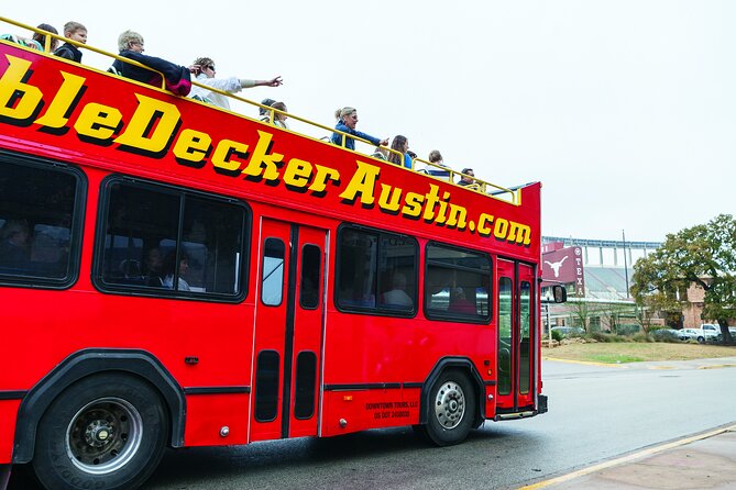 Full-Day Double Decker Austin Hop On Hop Off Sightseeing Tour - Reviews and Ratings