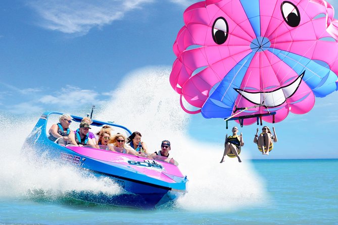 Gold Coast Tandem Parasail & V8 Jetboat Combo - 1 Location - Cancellation Policy