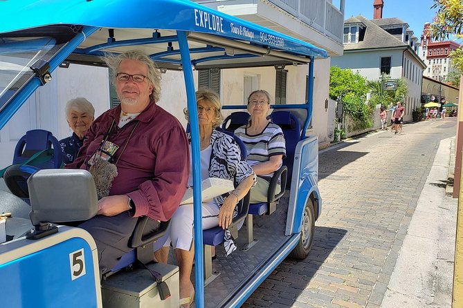 Guided Historical Tour of St. Augustine Per Person - Pricing, Booking, Customer Service