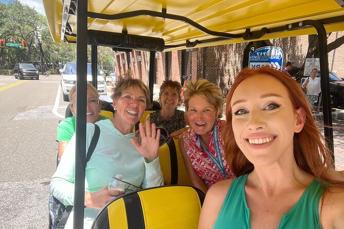 Guided Tampa Sightseeing Tour in  Street Legal Golf Cart - Tour Logistics
