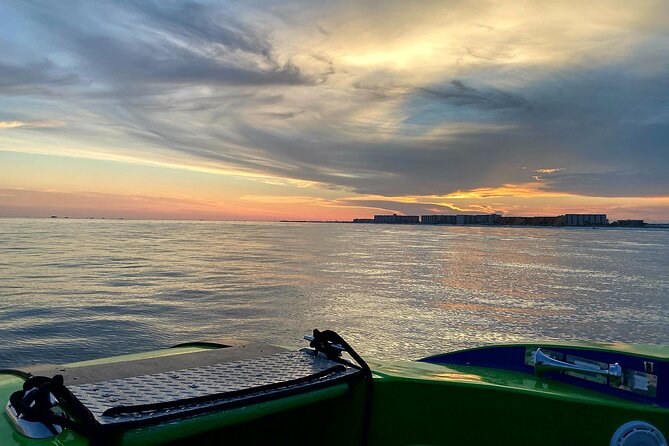 Hydrojet Sunset Over the Gulf of Mexico Tour in Destin - Location and Duration