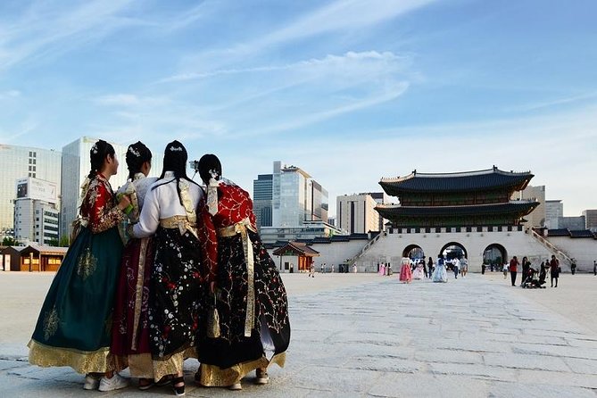 Insadong / Gyeongbok Palace / Hanok Village / Gwangjang Market (Korea Day Tour) - Itinerary Overview