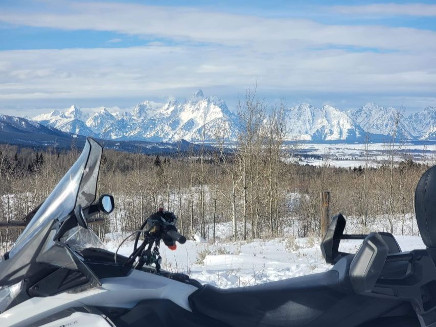 Jackson Hole: Bridger-Teton Guided Snowmobile Tour - Full Tour Description