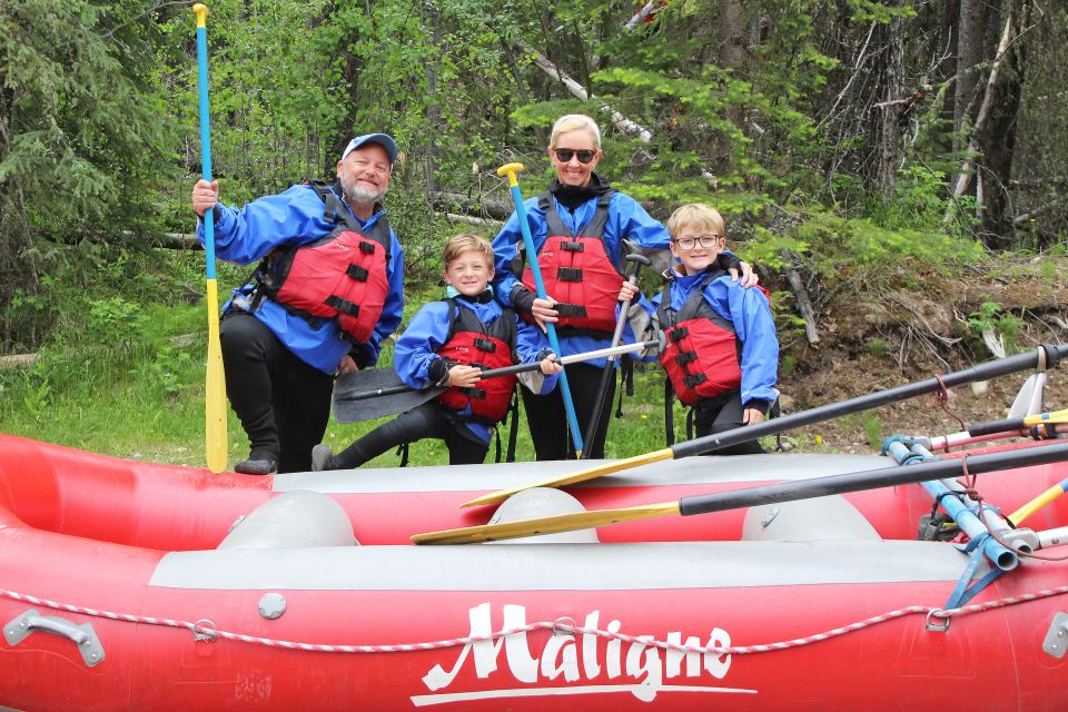 Jasper: Canyon Run Family Whitewater Rafting - Full Description of the Experience