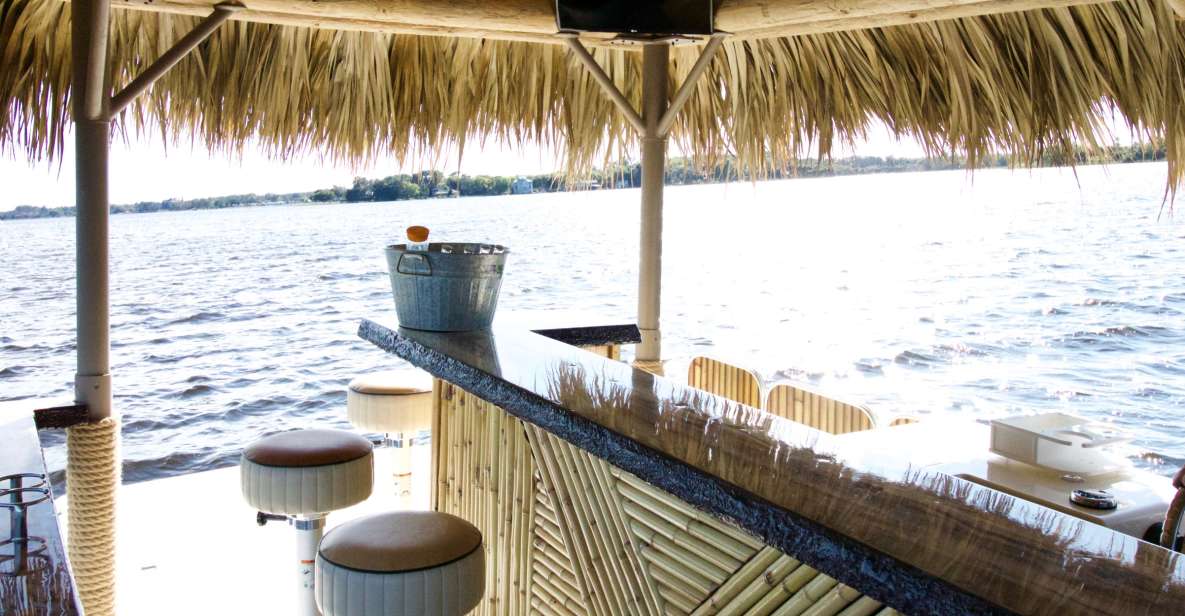 Key West: Private Tiki Bar Party Boat & Mini Sandbar - Full Experience Description