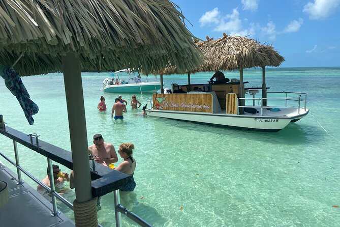 Key West Tiki Bar Boat Cruise to a Popular Sand Bar - Logistics