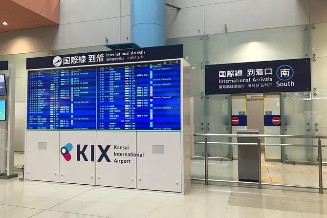 KIX-OSAKA or OSAKA-KIX Airport Transfers (Max 13 Pax) - Booking Information