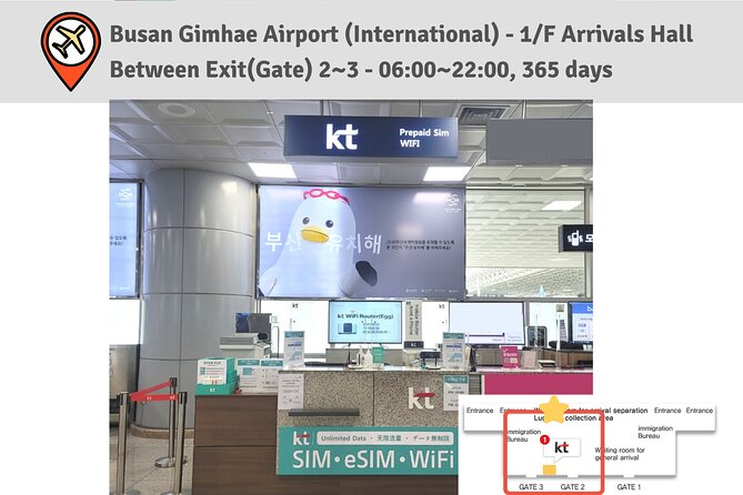 Korea Portable Wifi With Unlimited Data Pick up at Korea Airports - Additional Information