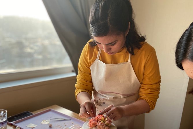 Korean Soy Cream Flower Cake ; One Day Class - Menu and Supplies