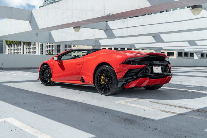 Lamborghini Huracan Spyder - Supercar Driving Experience in Miami - Cancellation Policy