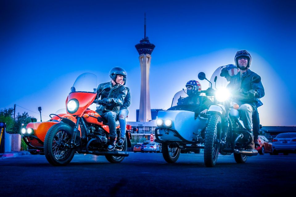 Las Vegas: Sidecar Tour of the Las Vegas Strip by Night - Iconic Las Vegas Attractions