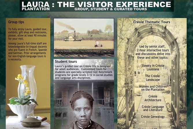 Laura Plantation Tour - Historical Significance and Highlights