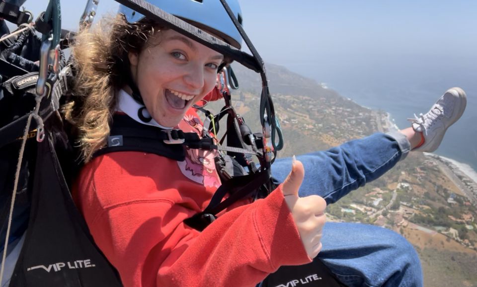 Los Angeles: 30-Minute Tandem Paragliding Experience - Important Information