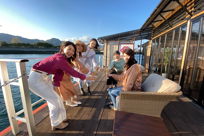 Lunch Cruise on HANAIKADA (Raft-Type Boat) With Scenic View of Miyajima - End of Activity and Lunch Menu