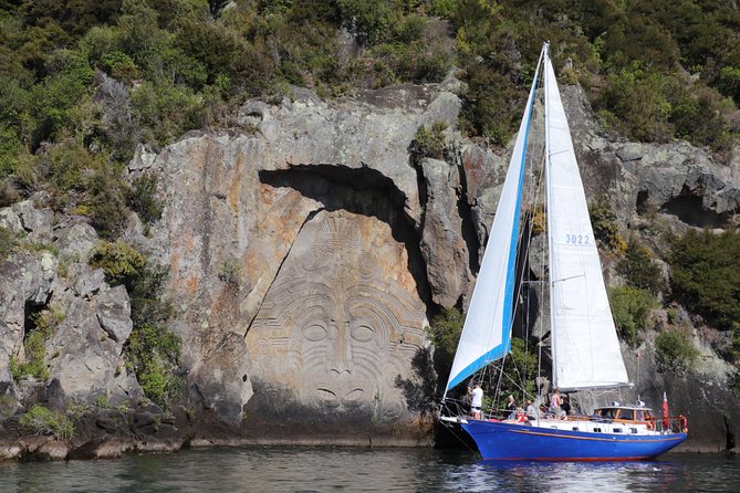 Maori Rock Carvings - Taupo Sailing Adventures - Kindred Spirit - Customer Reviews