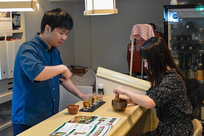 Matcha Experience With of Japanese Tea Tasting in Tokyo - Sample Menu and Inclusions